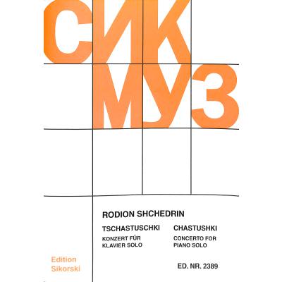 9790003032306 - Tschastuschki - Konzert