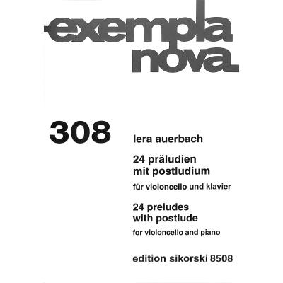 9790003032849 - 24 Präludien op 47 mit Postludium