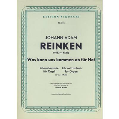 9790003033167 - Was kann uns kommen an für Not - Choralfantasie