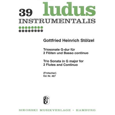 9790003033990 - Triosonate G-Dur