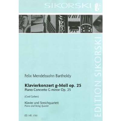 9790003037615 - Konzert 1 g-moll op 25