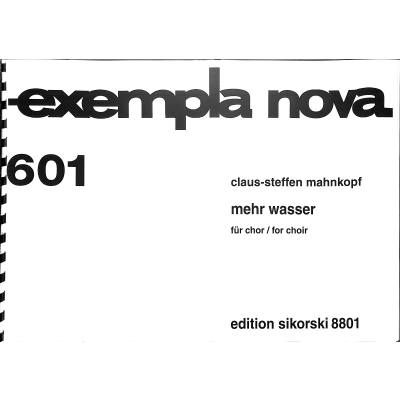 9790003041520 - Mehr Wasser