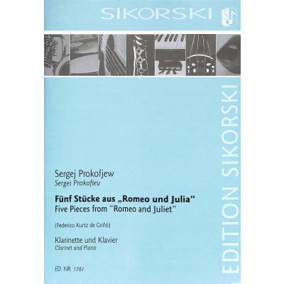 9790003042367 - Romeo + Julia | 5 Stücke