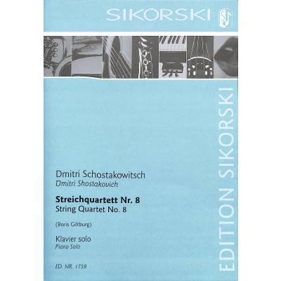 9790003042480 - Streichquartett 8