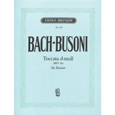 9790004160473 - Toccata d-moll BWV 565