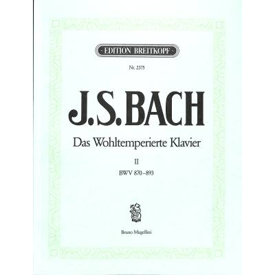 9790004160961 - Das wohltemperierte Klavier 2