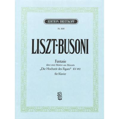 9790004162002 - Fantasie über Mozart Hochzeit des Figaro KV 492