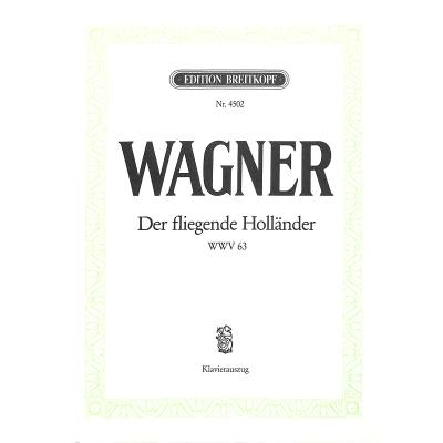 9790004163016 - Der fliegende Holländer WWV 63 9790004163016 - Der fliegende Holländer WWV 63