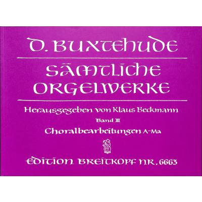 9790004168684 - Sämtliche Orgelwerke 3 9790004168684 - Sämtliche Orgelwerke 3