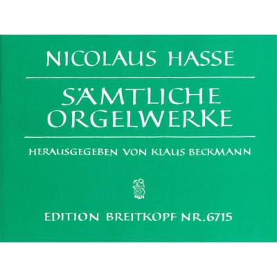 9790004169186 - Sämtliche Orgelwerke