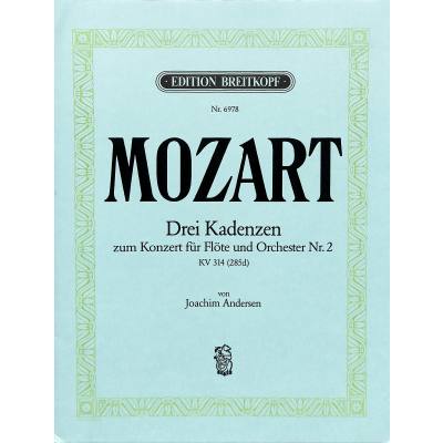 9790004171448 - 3 Kadenzen zu Mozart Konzert für Flöte