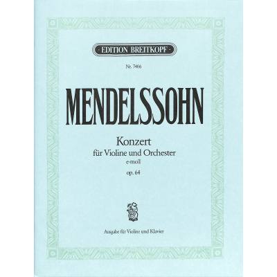 9790004173909 - Konzert e-moll op 64