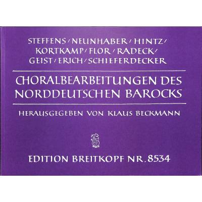 9790004178263 - Choralbearbeitungen des norddeutschen Barocks