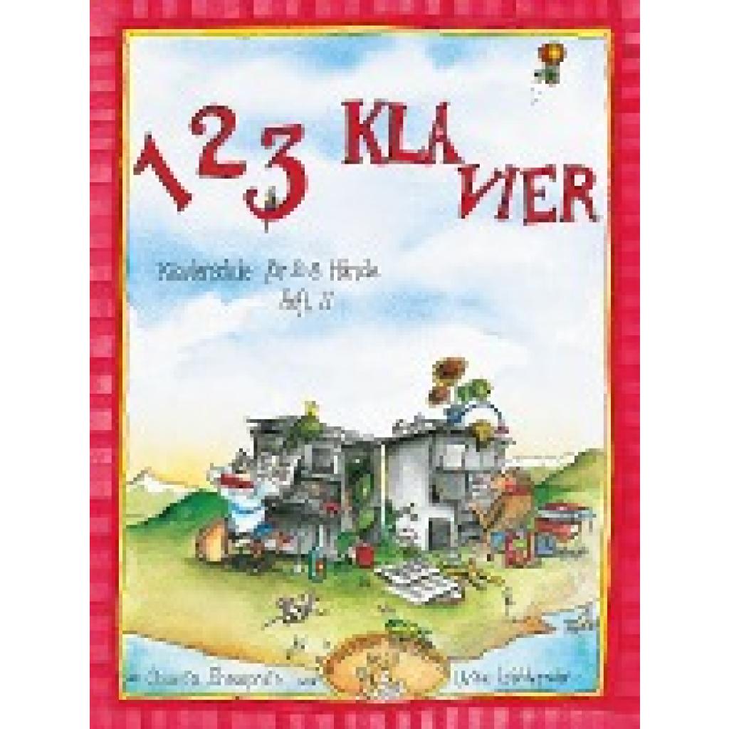 9790004180235 - 1 2 3 KlavierH2 - Claudia Ehrenpreis Ulrike Wohlwender Kartoniert (TB)