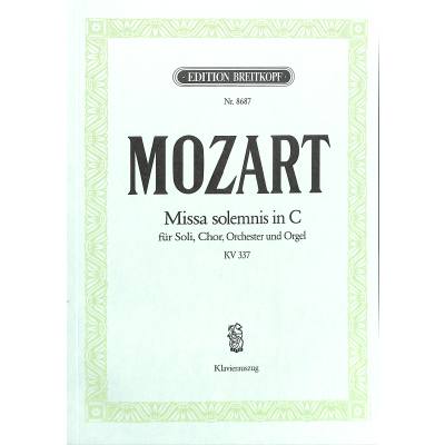 9790004180464 - Missa solemnis C-Dur KV 337