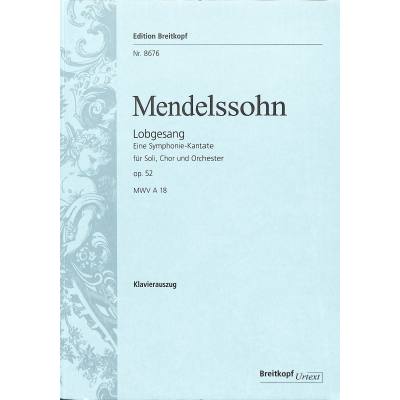 9790004180525 - Lobgesang B-Dur op 52 (Sinfonie 2)