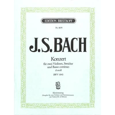 9790004180785 - Konzert d-moll BWV 1043