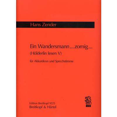 9790004185032 - Ein Wandersmann zornig (Hölderlin lesen 5)