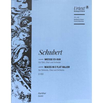 9790004211496 - Messe 6 Es-Dur D 950