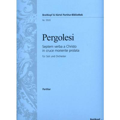 9790004212622 - Septem verba a christo in cruce moriente prolata | Die 7 letzten Worte Jesu am Kreuze