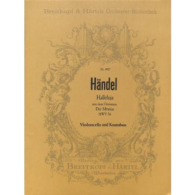 9790004324936 - Halleluja (Messias HWV 56)