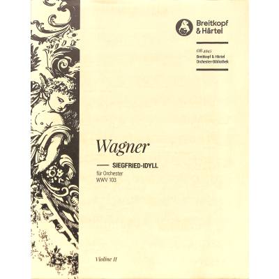 9790004326060 - Siegfried Idyll WWV 103