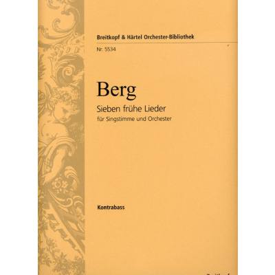 9790004341803 - 7 frühe Lieder