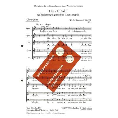 9790004402511 - Psalm 23 - der Herr ist mein Hirte