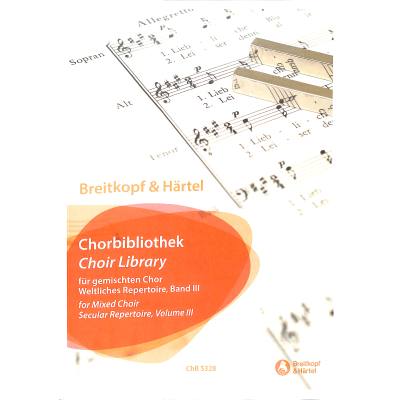 9790004412589 - Chorbibliothek | Weltliches Repertoire 3