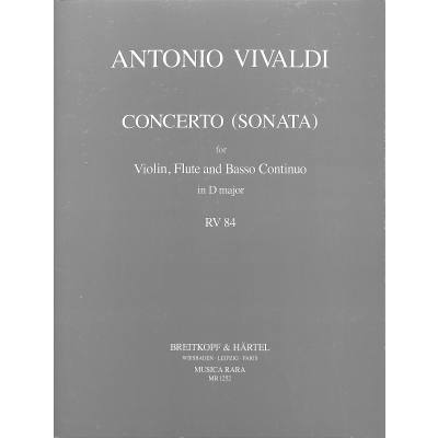 9790004481622 - Concerto D-Dur RV 84 F 12 43