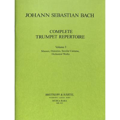 9790004482094 - Complete trumpet repertoire 3