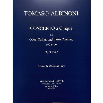 9790004483176 - Concerto a cinque C-Dur op 9 5