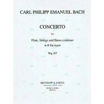 9790004484128 - Konzert B-Dur WQ 167 9790004484128 - Konzert B-Dur WQ 167