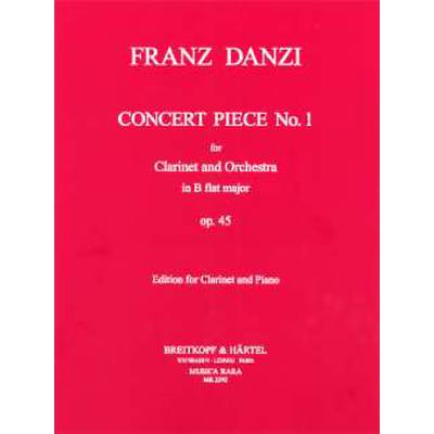 9790004488492 - Concert piece 1 B-Dur op 45