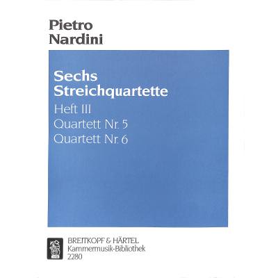 9790004502419 - 6 Streichquartette 3