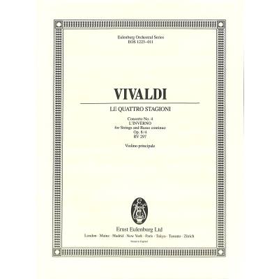 9790004786109 - Concerto f-moll op 8 4 RV 297 F 1 25 T 79 (Linverno - der Winter)