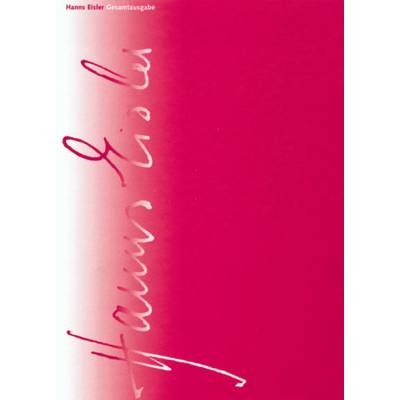 9790004803455 - A capella Chöre 1925 - 1932