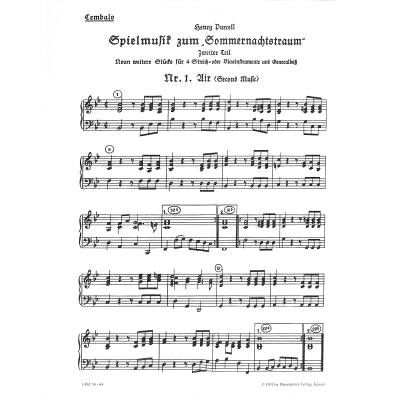 9790006001088 - Spielmusik zum Sommernachtstraum 2