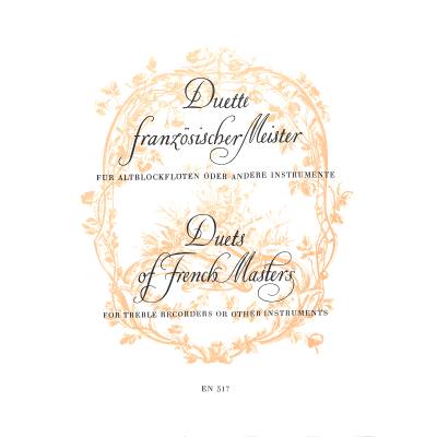 9790006011827 - Duette französischer Meister