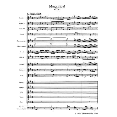 9790006200016 - Magnificat D-Dur BWV 243