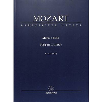 9790006202232 - Missa c-moll KV 427 (417a) 9790006202232 - Missa c-moll KV 427 (417a)