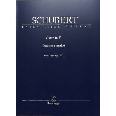 9790006202614 - Oktett F-Dur D 803 op 166