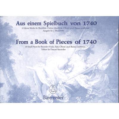 9790006407354 - Aus einem Spielbuch von 1740