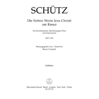 9790006411979 - Die 7 Worte Jesu Christi am Kreuz SWV 478