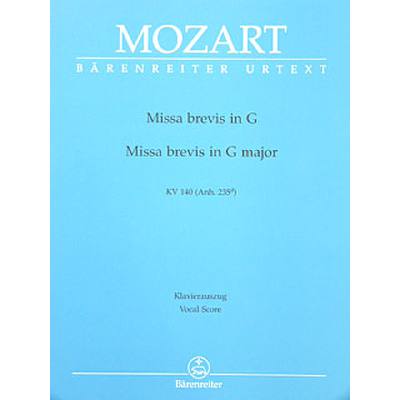 9790006454730 - Missa brevis G-Dur KV 140 (235d)