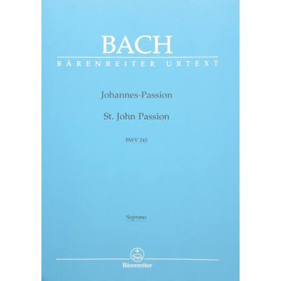 9790006462247 - Johannes Passion BWV 245