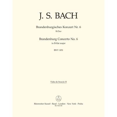 9790006464838 - Brandenburgisches Konzert 6 B-Dur BWV 1051