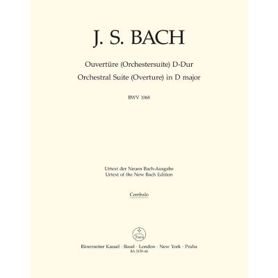 9790006466047 - OUVERTUERE (ORCHESTERSUITE) 3 D-DUR BWV 1068