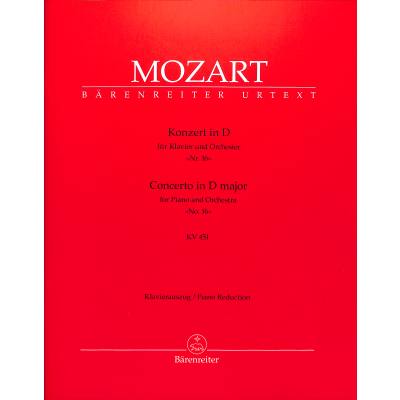 9790006470051 - Konzert 16 D-Dur KV 451