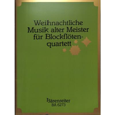 9790006477715 - Weihnachtliche Musik alter Meister